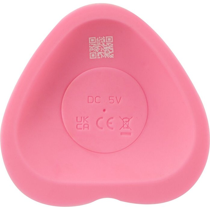 Розовый вибростимулятор на присоске Heart Guy - 19 см - You2Toys. Фотография 6.