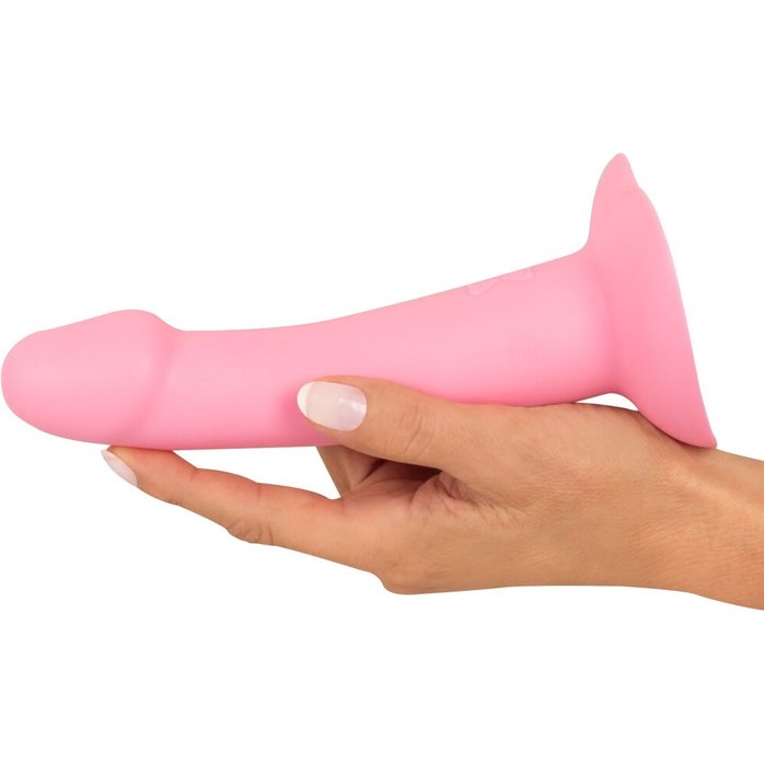 Розовый вибростимулятор на присоске Heart Guy - 19 см - You2Toys. Фотография 7.