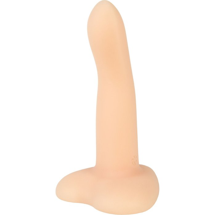 Телесный нереалистичный дилдо Emotional на присоске - 13 см - Flow