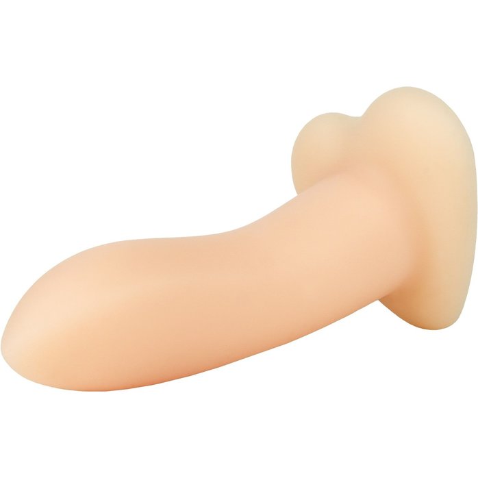Телесный нереалистичный дилдо Emotional Plus - 13 см - Flow. Фотография 5.