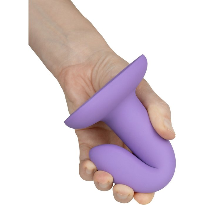 Фиолетовый нереалистичный дилдо Emotional - 13 см - Flow. Фотография 5.