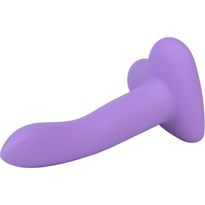 Фиолетовый нереалистичный дилдо Emotional - 13 см - Flow. Фотография 6.