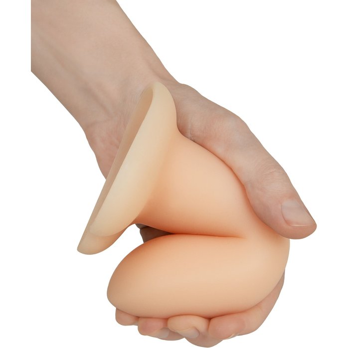 Телесный нереалистичный дилдо Emotional Soft Max - 13 см - Flow. Фотография 4.