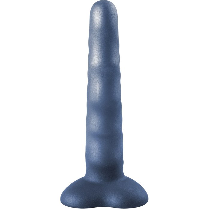 Черный нереалистичный дилдо Unicorn - 17,5 см - Flow. Фотография 3.