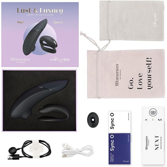 Набор Lust Luxury: Womanizer Next и We-Vibe Sync O. Фотография 3.