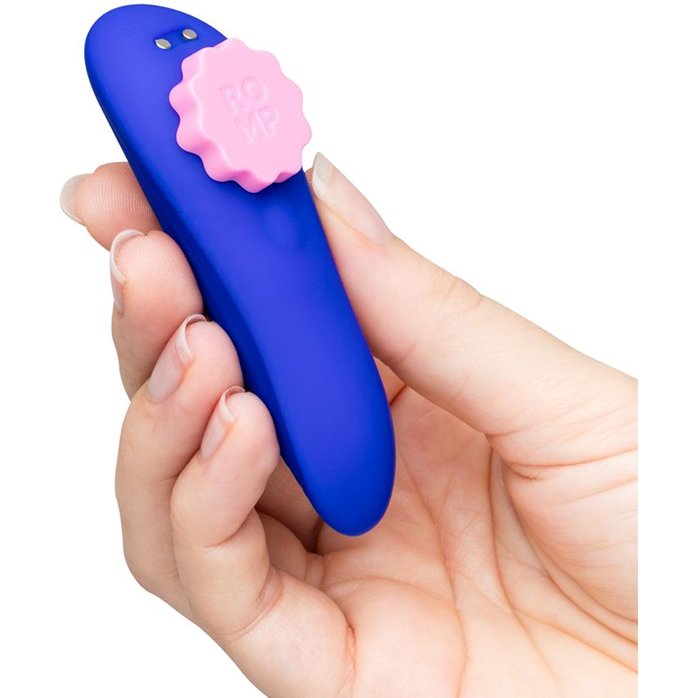 Синий вибратор в трусики с пультом ДУ Party. Фотография 3.