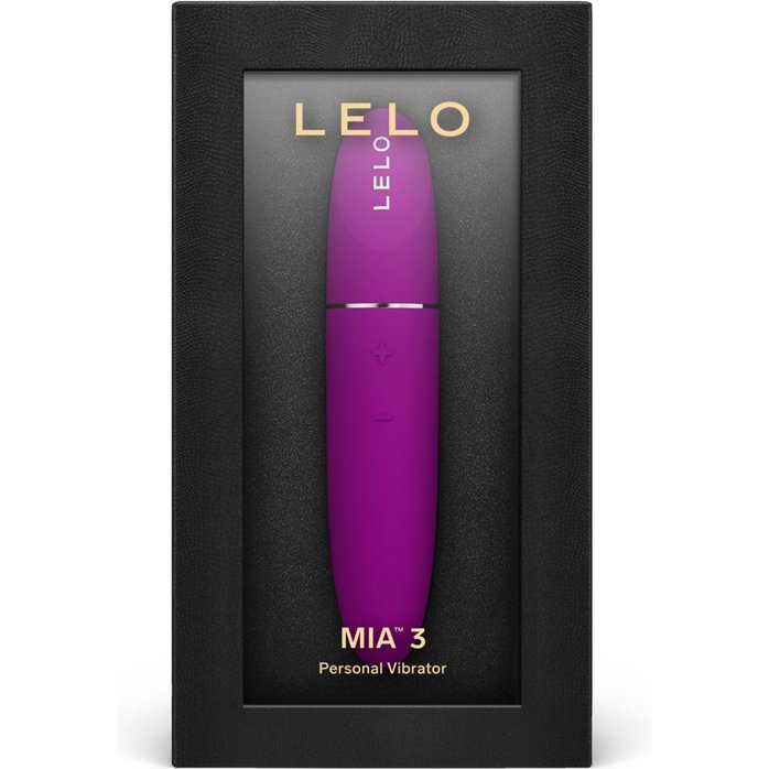 Лиловый вибратор для клитора Lelo Mia 3 - 11 см. Фотография 3.
