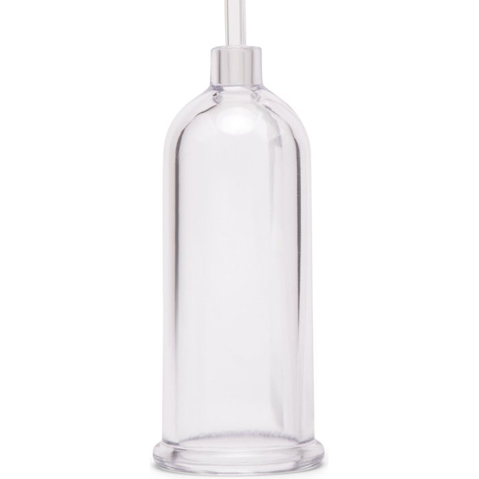 Прозрачная клиторальная вакуумная помпа Clitoral Pump with Quick Release. Фотография 3.