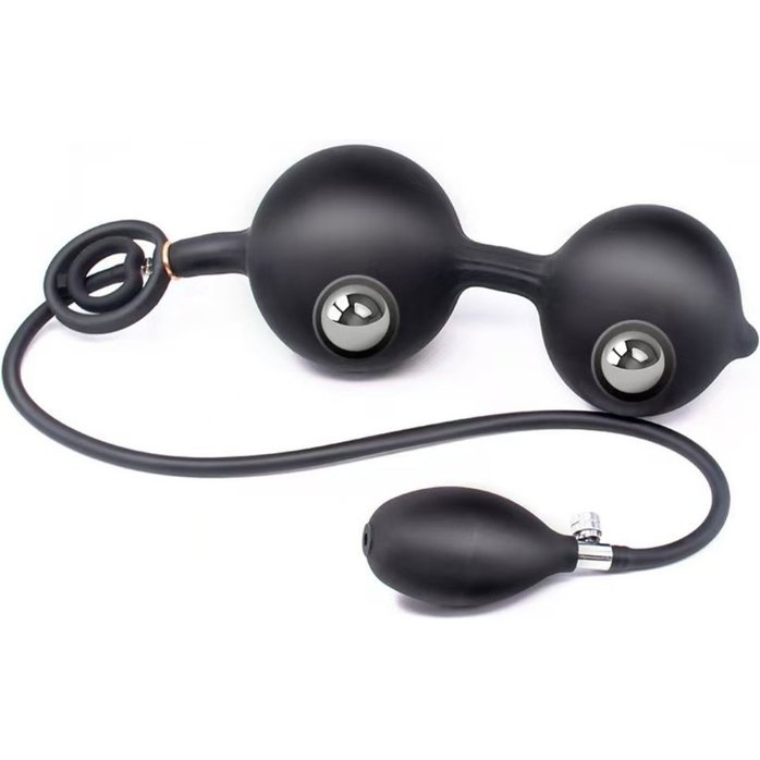 Черные шарики с функцией расширения. Фотография 2.