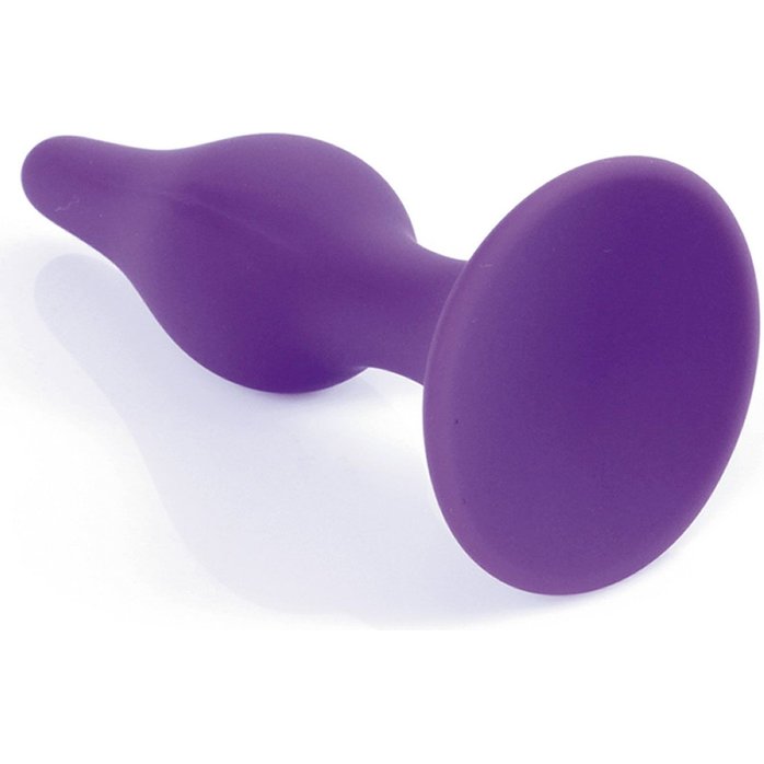 Фиолетовая анальная втулка Silcone Purple Plug Extra Large - 15,5 см. Фотография 3.