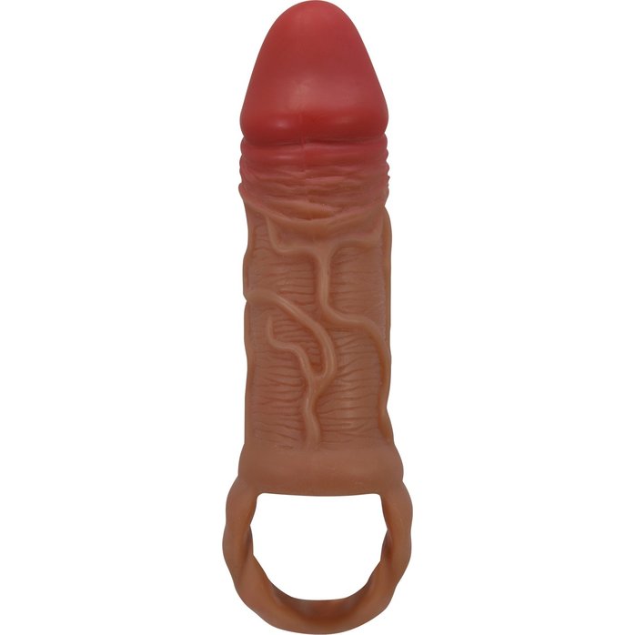 Реалистичная насадка на член Peirre - 15,5 см - Pretty Love. Фотография 3.