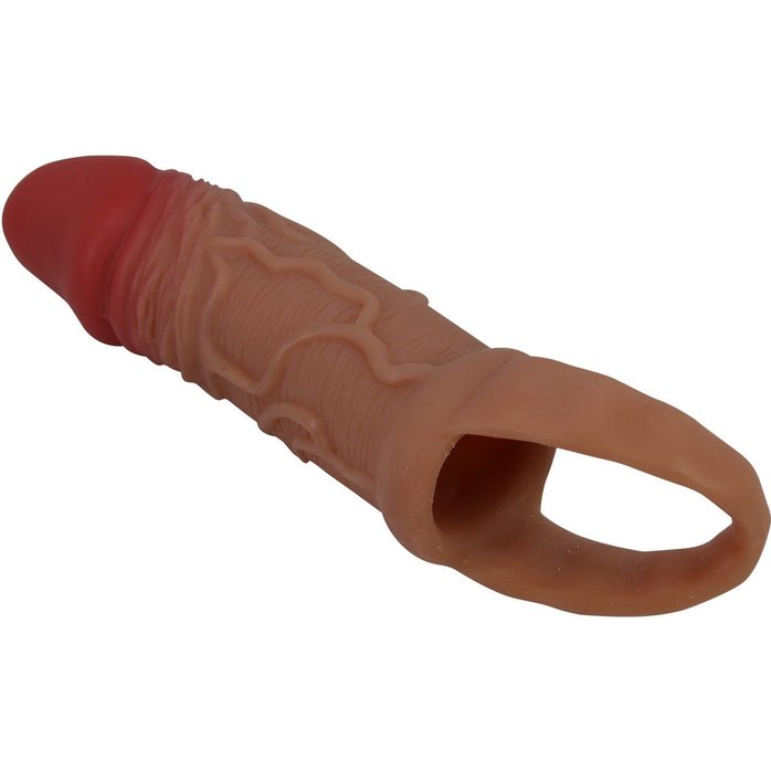 Реалистичная насадка на член Peirre - 15,5 см - Pretty Love. Фотография 4.