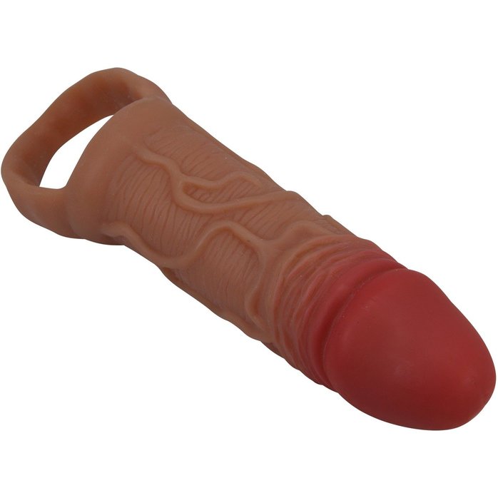 Реалистичная насадка на член Peirre - 15,5 см - Pretty Love. Фотография 5.