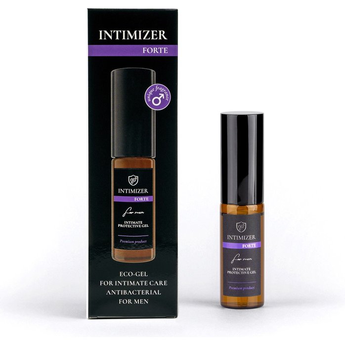Мужской антибактериальный эко-гель для интимного ухода Intimizer Forte - 20 мл