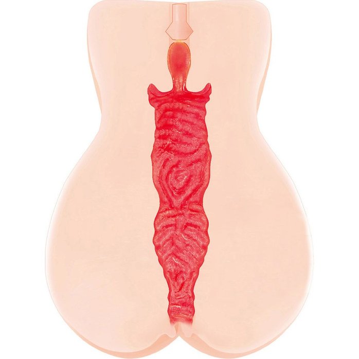 Мастурбатор-вагина с двойным слоем материала Jenny Onahole edition 005. Фотография 5.