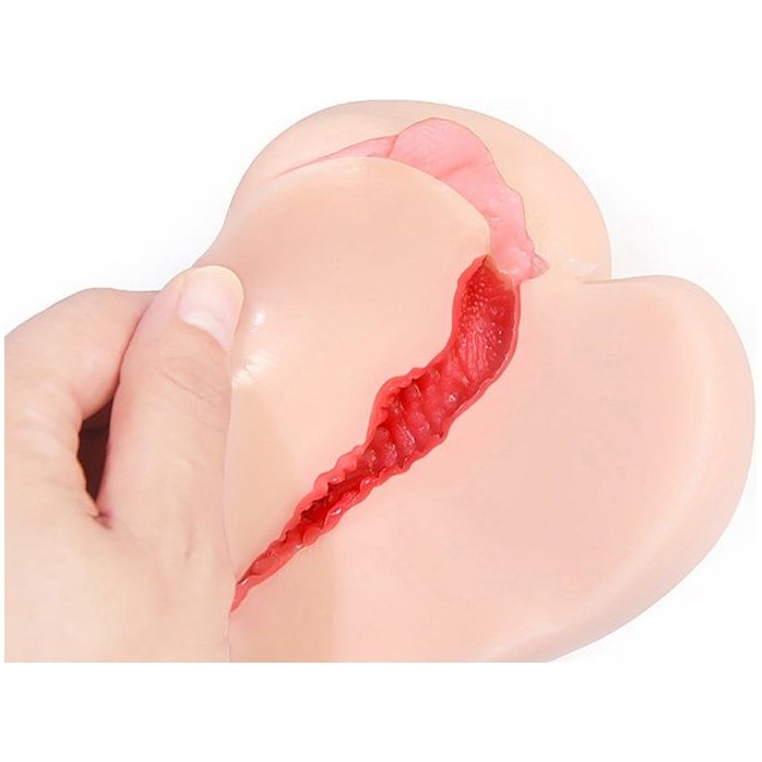 Мастурбатор-вагина с двойным слоем материала Jenny Onahole edition 005. Фотография 7.