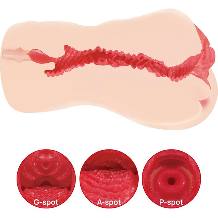 Мастурбатор-вагина с вибрацией Jenny Onahole edition 005. Фотография 3.