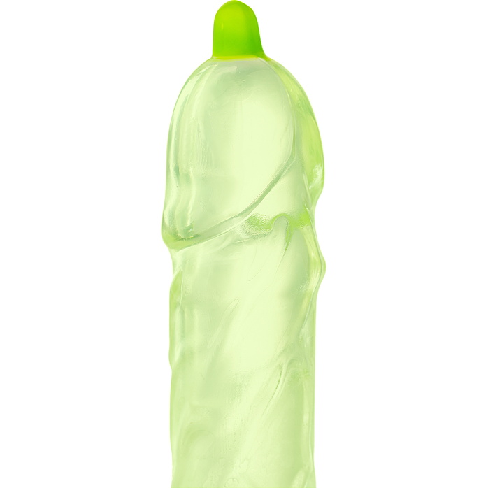 Светящиеся в темноте презервативы Expert Neon - 15 шт. Фотография 3.