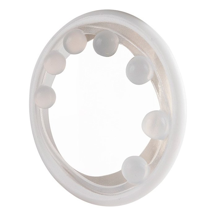 Эрекционное кольцо с мягкой стимулирующей насадкой - SEX EXPERT. Фотография 3.