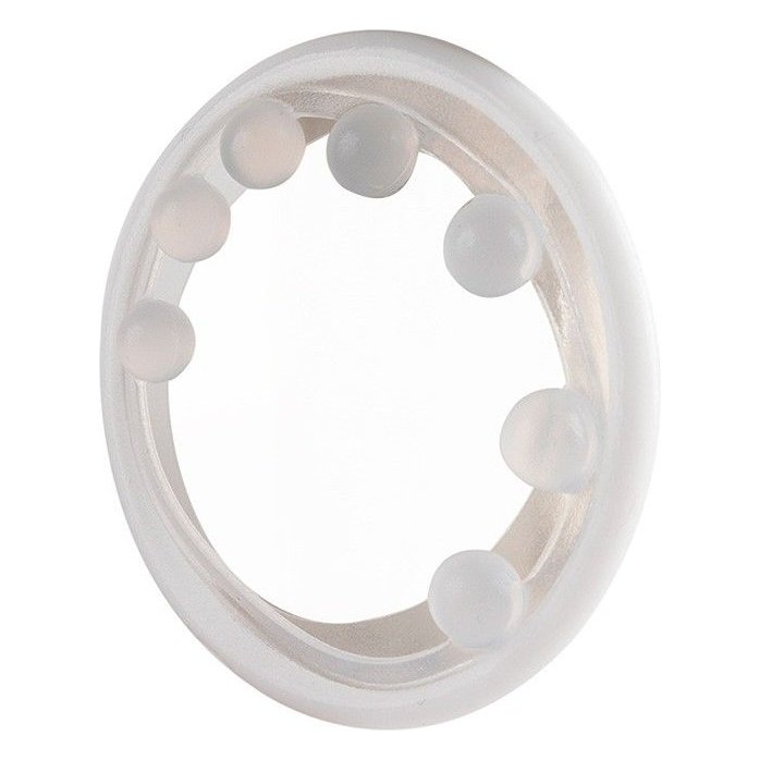 Эрекционное кольцо с мягкой стимулирующей насадкой - SEX EXPERT. Фотография 6.