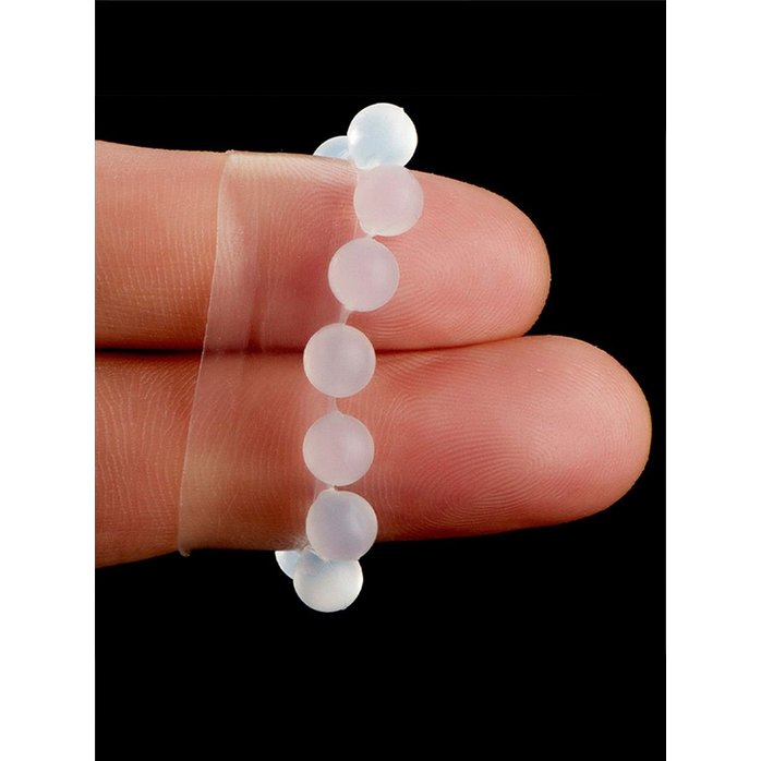 Эрекционное кольцо со стимулирующими шариками на поверхности - SEX EXPERT. Фотография 10.