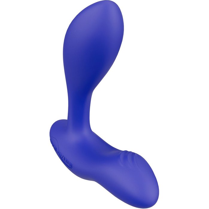 Синий вибростимулятор простаты We-Vibe Vector. Фотография 6.