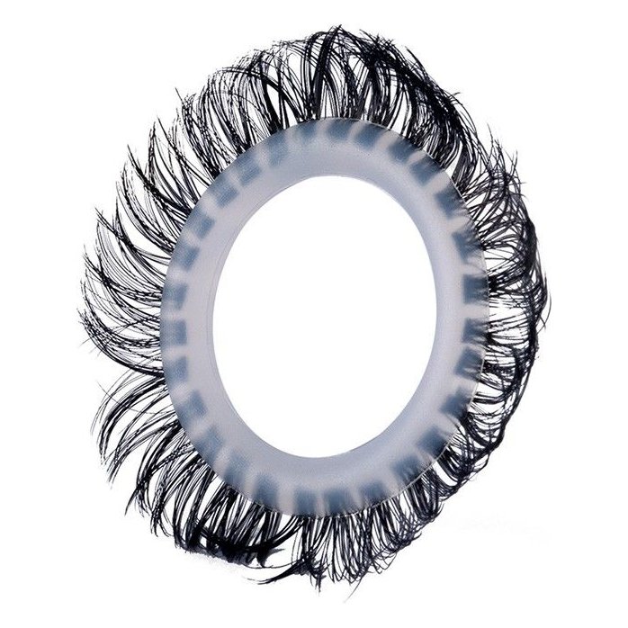 Эластичное эрекционное колечко с черными «ресничками». Фотография 4.