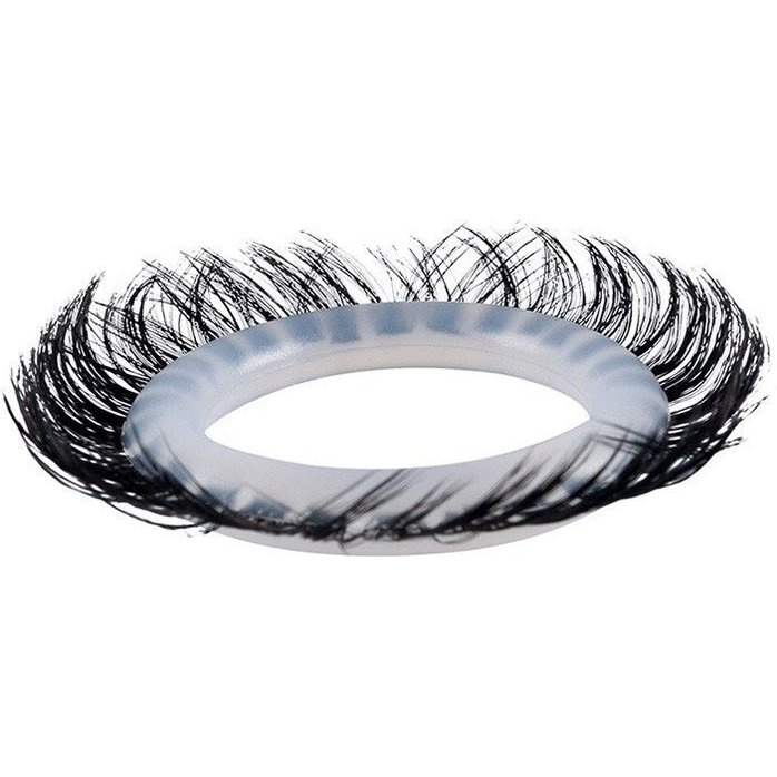 Эластичное эрекционное колечко с черными «ресничками». Фотография 6.