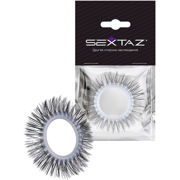 Круглое эрекционное кольцо с длинными «ресничками»