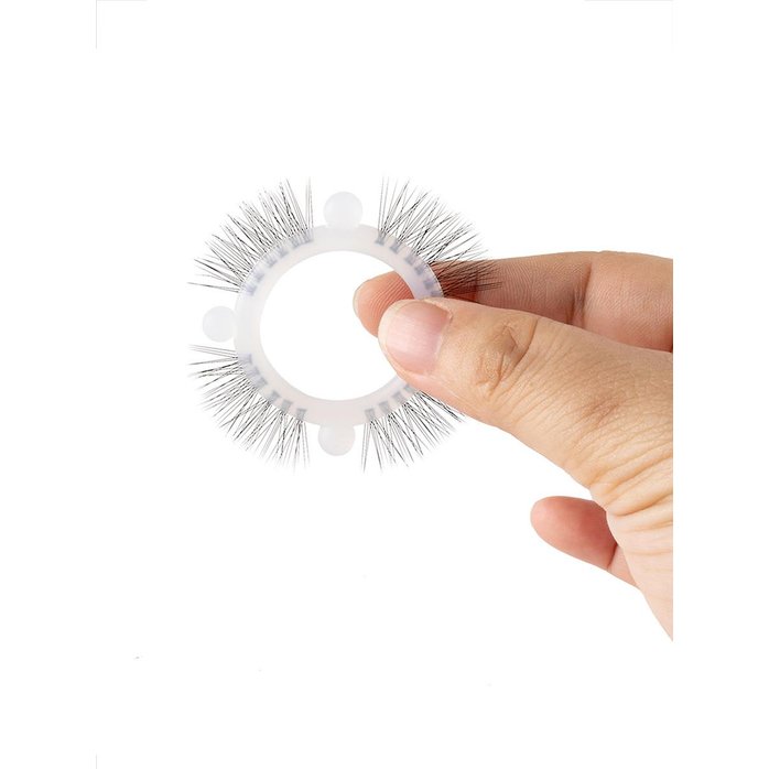 Эластичное кольцо с «ресничками» и 4 шариками. Фотография 7.