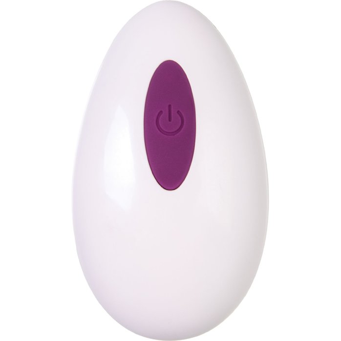 Фиолетовое силиконовое виброяйцо Purr. Фотография 6.