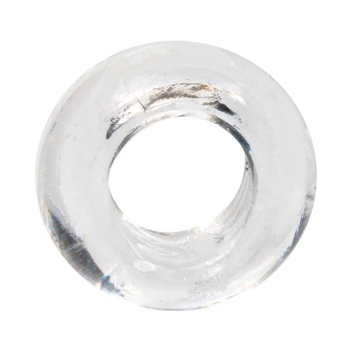 Прозрачное эрекционное кольцо-бублик - SEX EXPERT. Фотография 2.