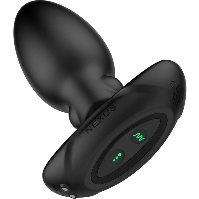 Черная анальная вибровтулка Nexus Beat - 10,8 см. Фотография 2.