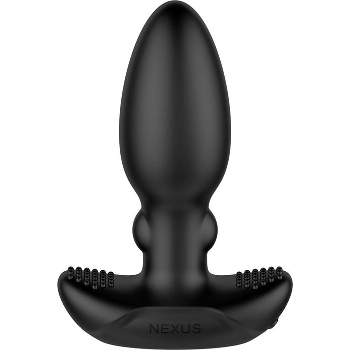Черная анальная вибровтулка Nexus Beat - 10,8 см