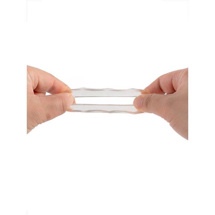 Прозрачное эрекционное кольцо в форме гайки - SEX EXPERT. Фотография 4.