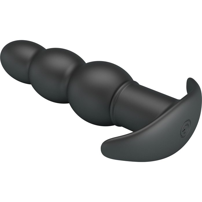 Черный анальный вибростимулятор Aeaeas - 11 см - Pretty Love. Фотография 5.