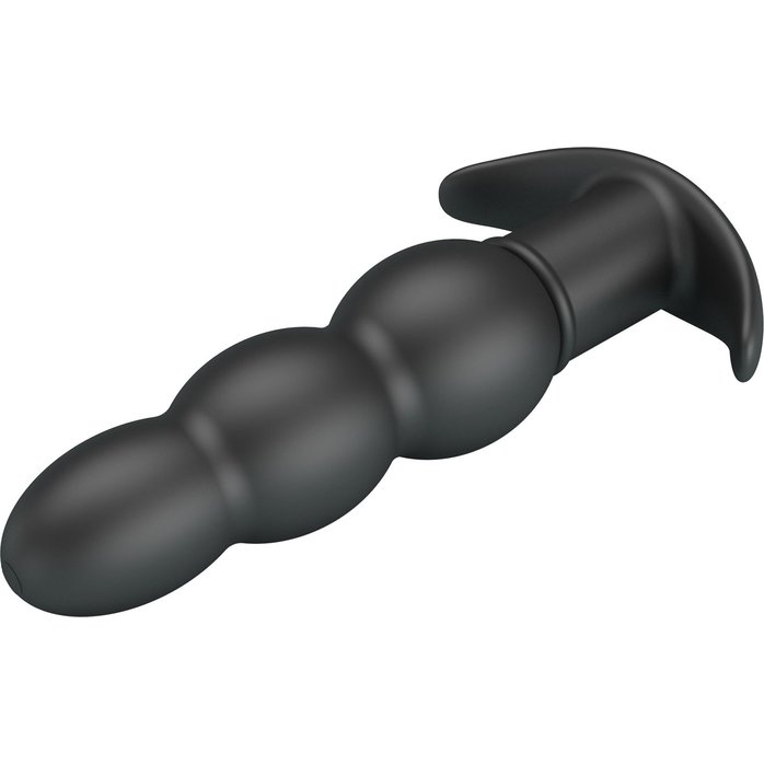 Черный анальный вибростимулятор Aeaeas - 11 см - Pretty Love. Фотография 6.