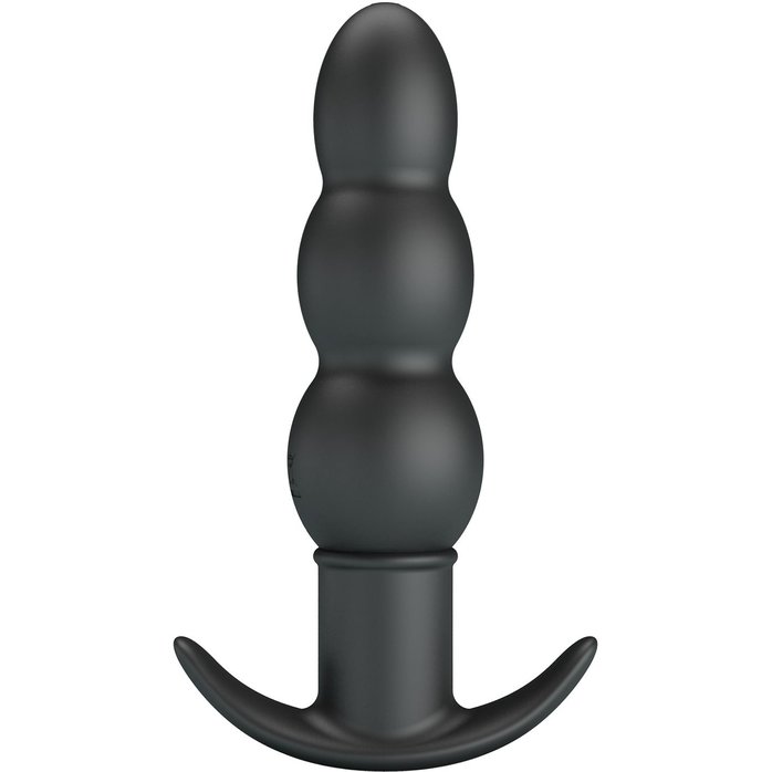 Черный анальный вибростимулятор Aeaeas - 11 см - Pretty Love