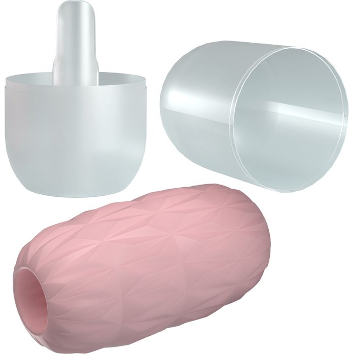 Розовый мастурбатор Athena - Pretty Love. Фотография 5.