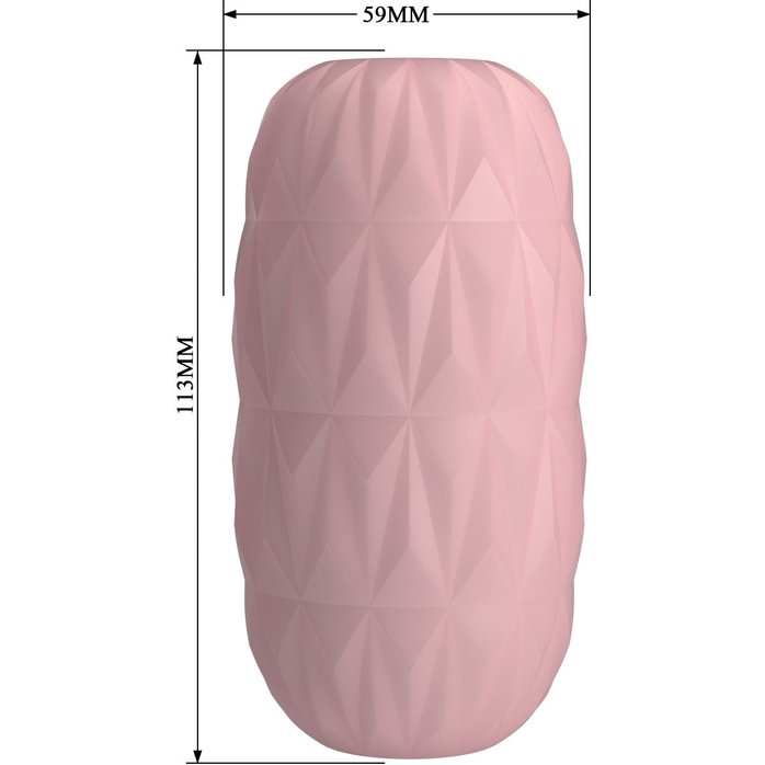 Розовый мастурбатор Athena - Pretty Love. Фотография 6.