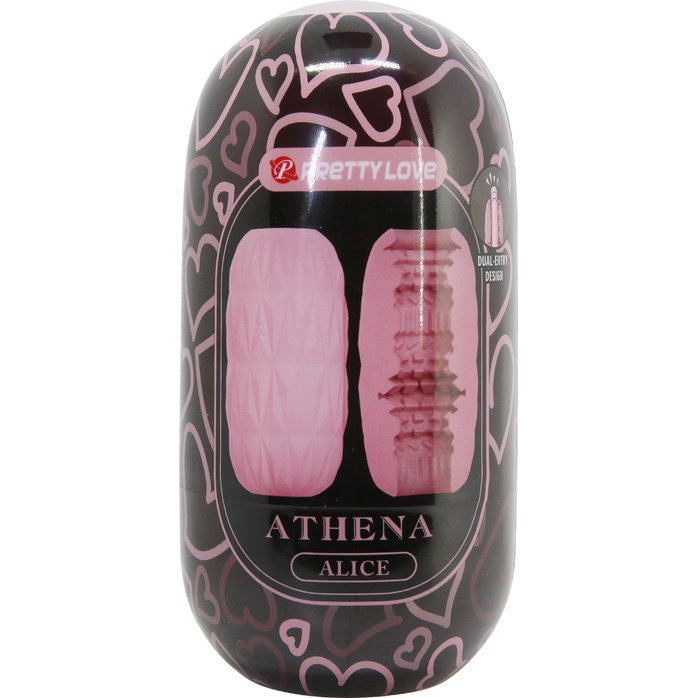 Розовый мастурбатор Athena - Pretty Love. Фотография 7.