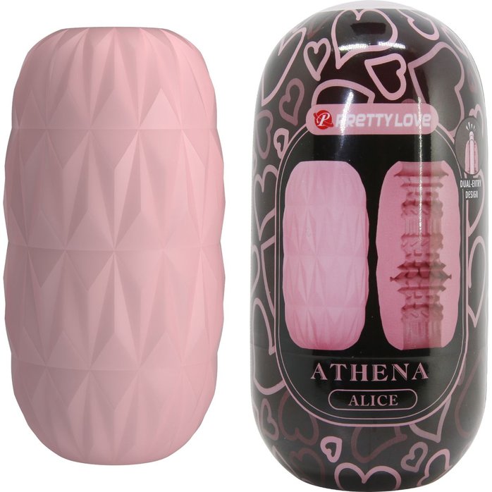 Розовый мастурбатор Athena - Pretty Love