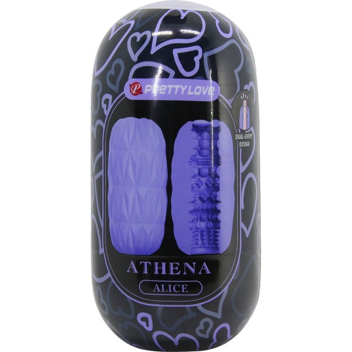 Фиолетовый мастурбатор Athena - Pretty Love. Фотография 2.