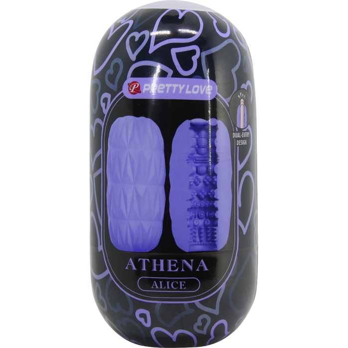 Фиолетовый мастурбатор Athena - Pretty Love. Фотография 7.