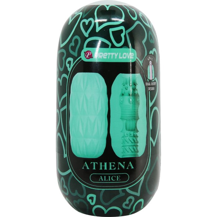 Зеленый мастурбатор Athena - Pretty Love. Фотография 2.