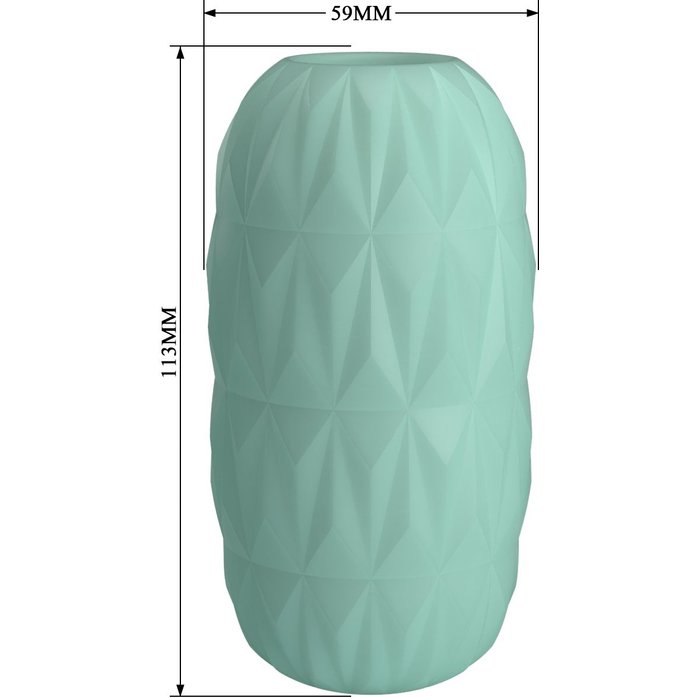 Зеленый мастурбатор Athena - Pretty Love. Фотография 6.