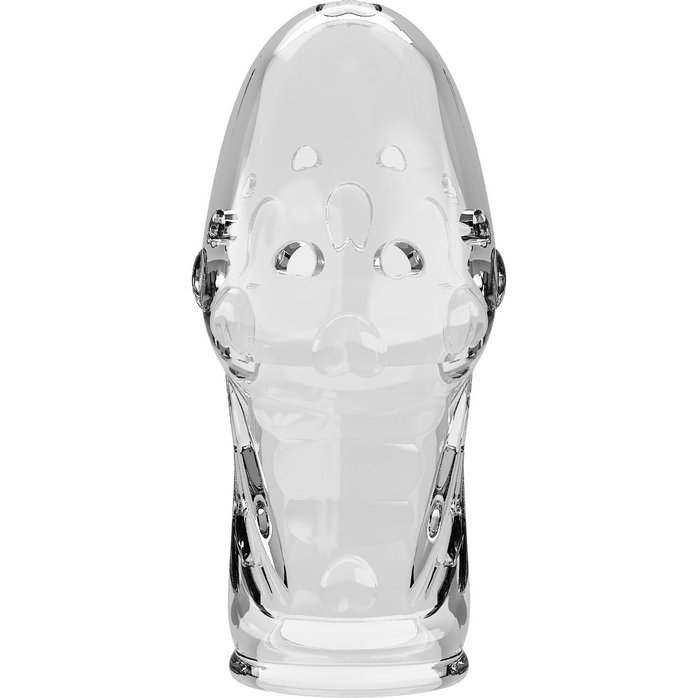 Прозрачная насадка на пенис Booker - 8 см - Pretty Love. Фотография 4.