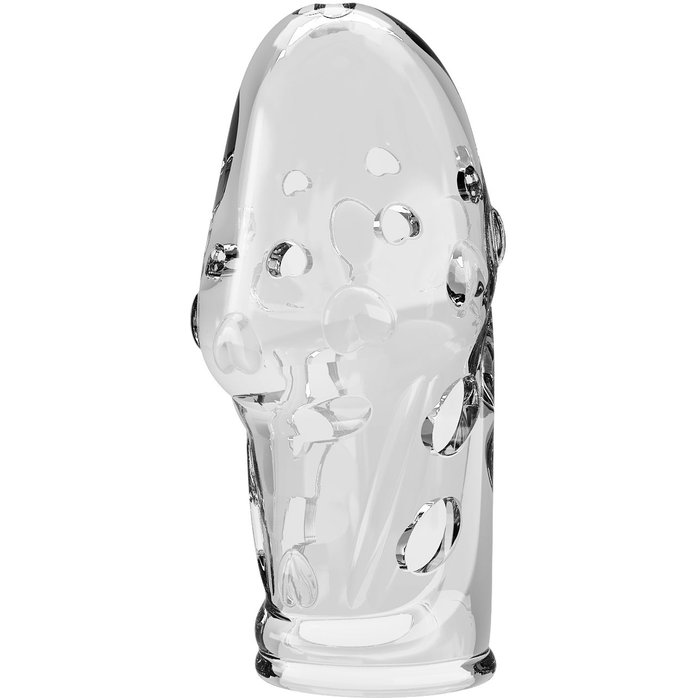 Прозрачная насадка на пенис Booker - 8 см - Pretty Love