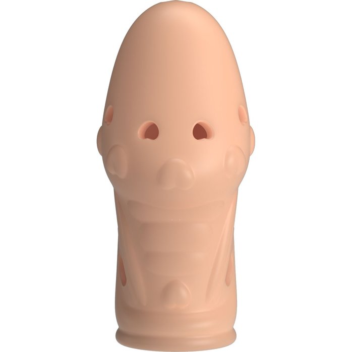 Телесная насадка на пенис Booker - 8 см - Pretty Love. Фотография 4.