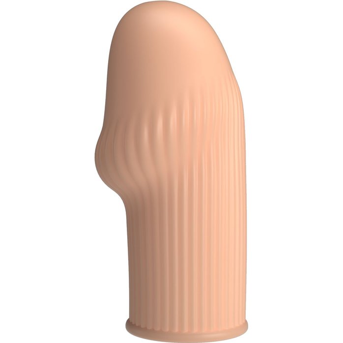 Телесная насадка на пенис Huel - 9 см - Pretty Love. Фотография 3.